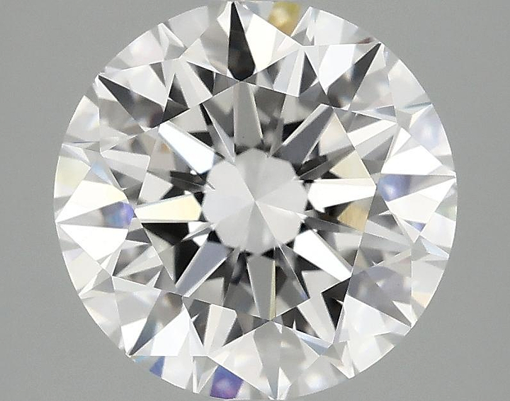 3.07 Carat Round Shaped Ideal Cut VVS2 IGI Certified Lab Grown Diamond