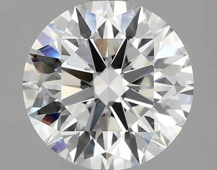 2.58 Carat Round Shaped Ideal Cut VVS2 IGI Certified Lab Grown Diamond