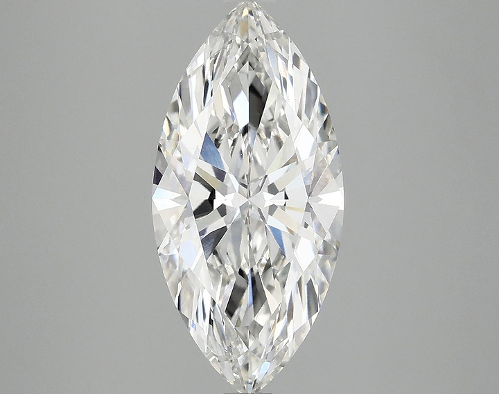 3.09 Carat Marquise Shaped Excellent Cut VS1 IGI Certified Lab Grown Diamond