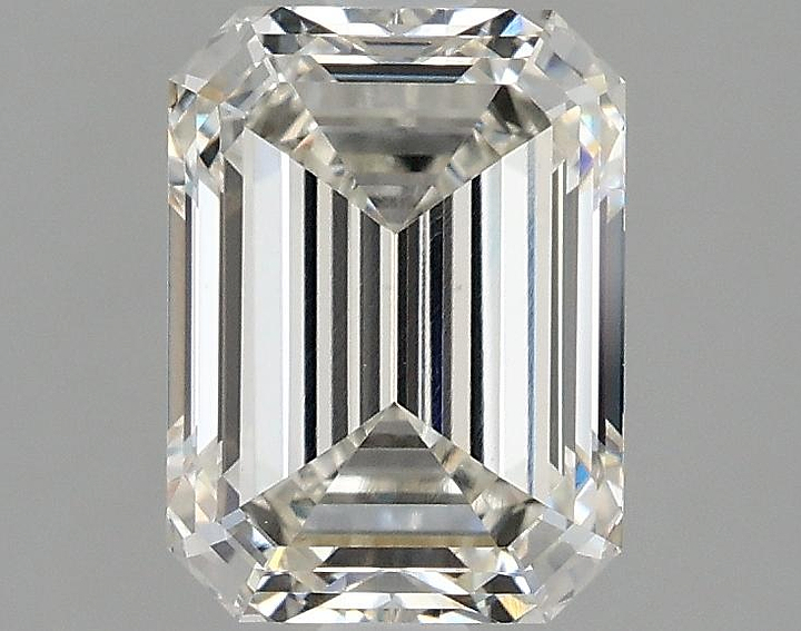 2.04 Carat Emerald Shaped Excellent Cut VVS2 IGI Certified Lab Grown Diamond
