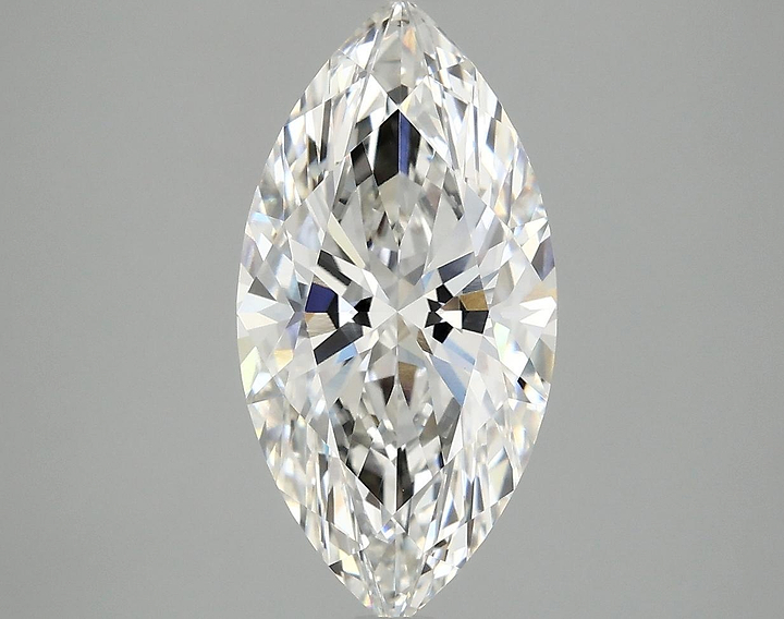 3.01 Carat Marquise Shaped Ideal Cut VVS2 IGI Certified Lab Grown Diamond