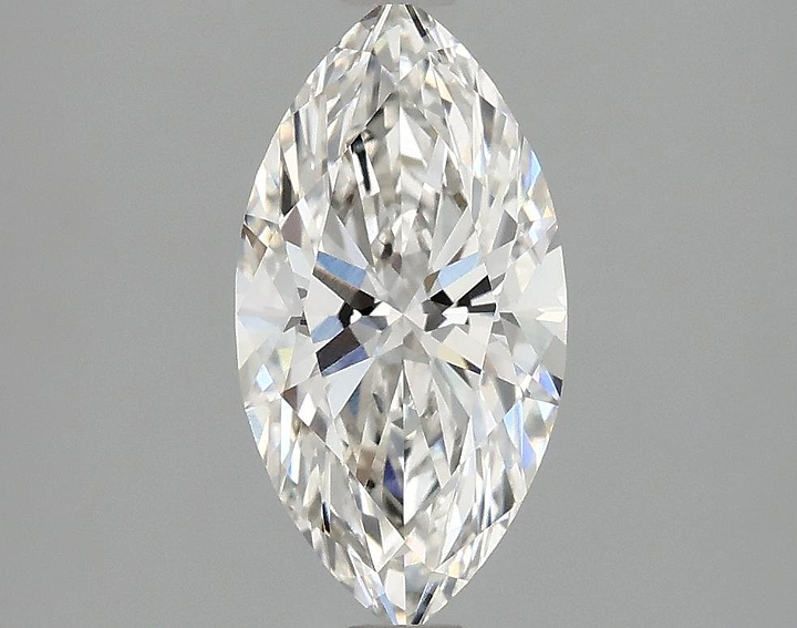 1.51 Carat Marquise Shaped Ideal Cut VVS1 IGI Certified Lab Grown Diamond