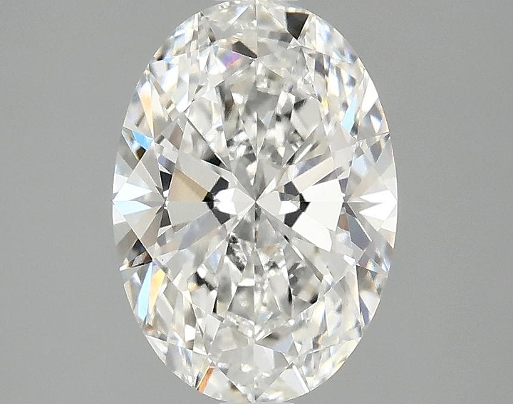 2.02 Carat Oval Shaped Ideal Cut VVS2 IGI Certified Lab Grown Diamond