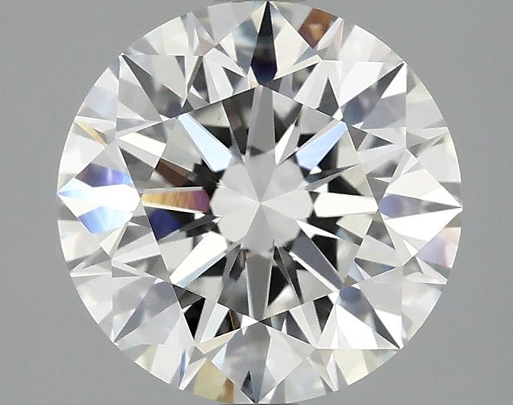 3.09 Carat Round Shaped Excellent Cut VVS2 IGI Certified Lab Grown Diamond