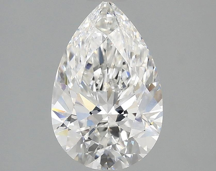 1.53 Carat Pear Shaped Excellent Cut VS1 IGI Certified Lab Grown Diamond