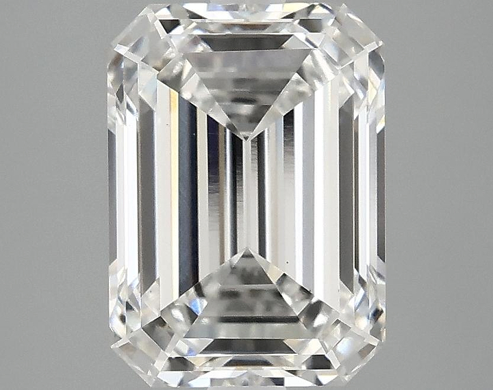 3.08 Carat Emerald Shaped Excellent Cut VS1 IGI Certified Lab Grown Diamond