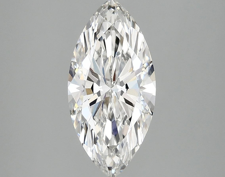 2.08 Carat Marquise Shaped Excellent Cut VS1 IGI Certified Lab Grown Diamond