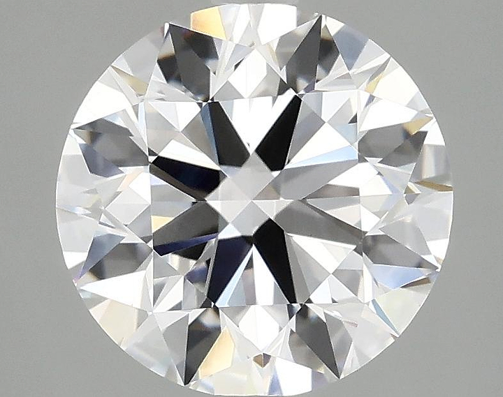 3.01 Carat Round Shaped Ideal Cut VVS2 IGI Certified Lab Grown Diamond