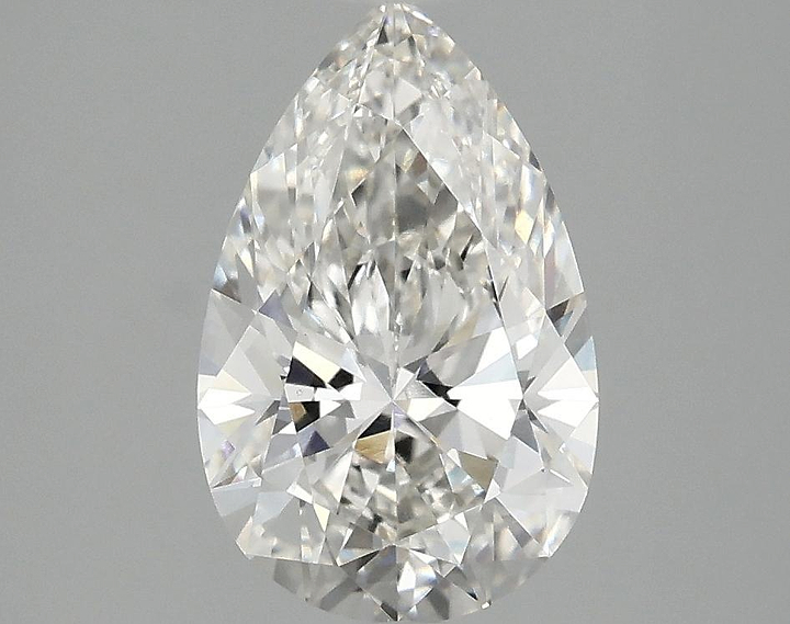 2.0 Carat Pear Shaped Ideal Cut VS1 IGI Certified Lab Grown Diamond