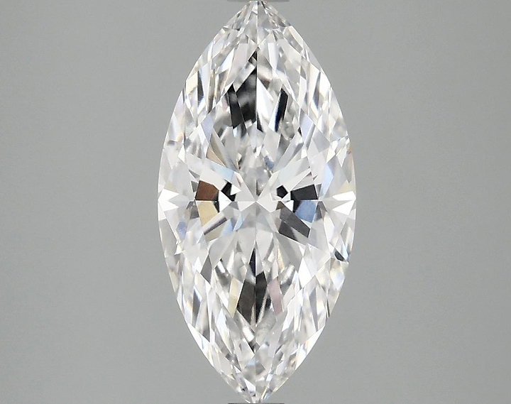 2.1 Carat Marquise Shaped Excellent Cut VS1 IGI Certified Lab Grown Diamond