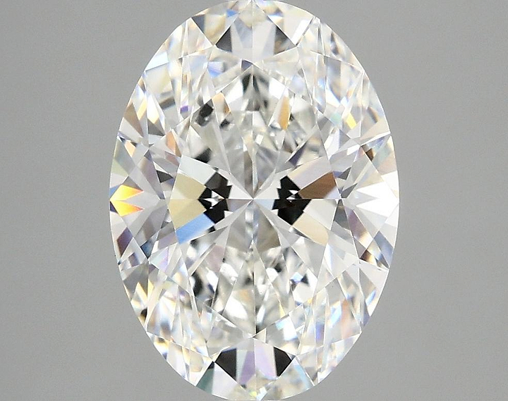 3.05 Carat Oval Shaped Ideal Cut VVS2 IGI Certified Lab Grown Diamond