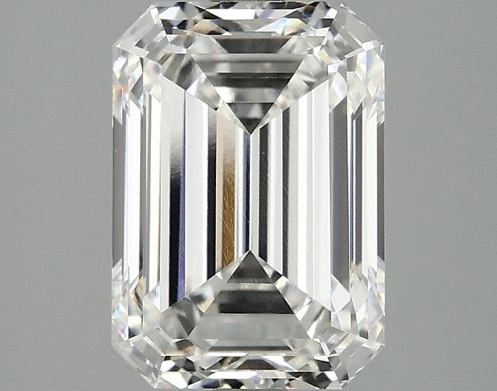 2.78 Carat Emerald Shaped Ideal Cut VVS2 IGI Certified Lab Grown Diamond