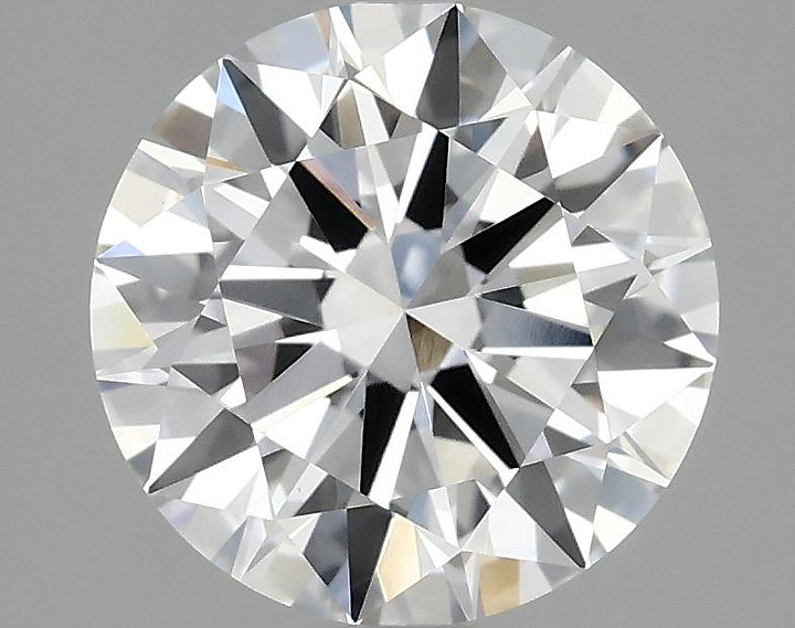 2.08 Carat Round Shaped Ideal Cut VVS2 IGI Certified Lab Grown Diamond