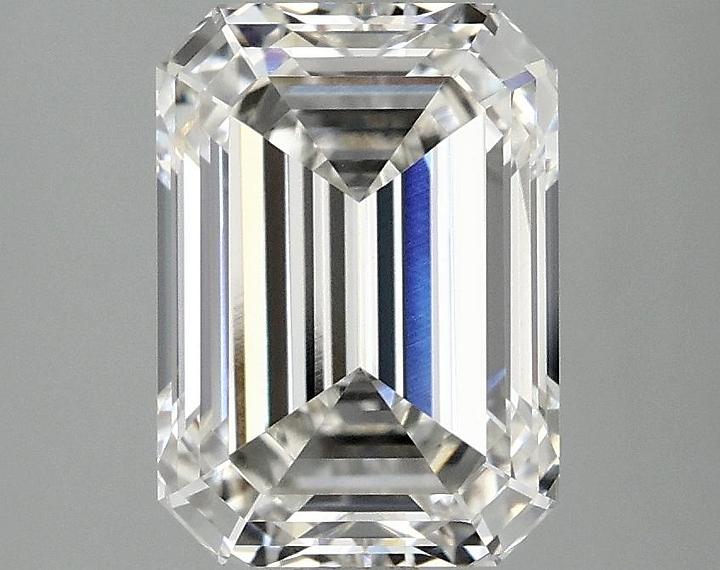 3.02 Carat Emerald Shaped Ideal Cut VVS2 IGI Certified Lab Grown Diamond