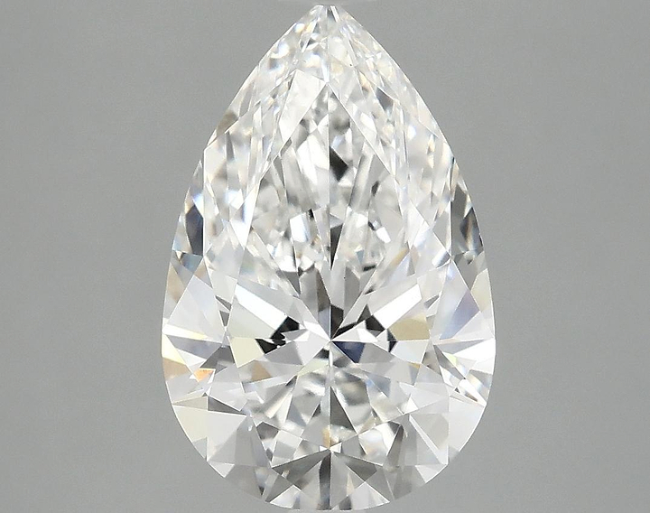 3.09 Carat Pear Shaped Excellent Cut VS1 IGI Certified Lab Grown Diamond
