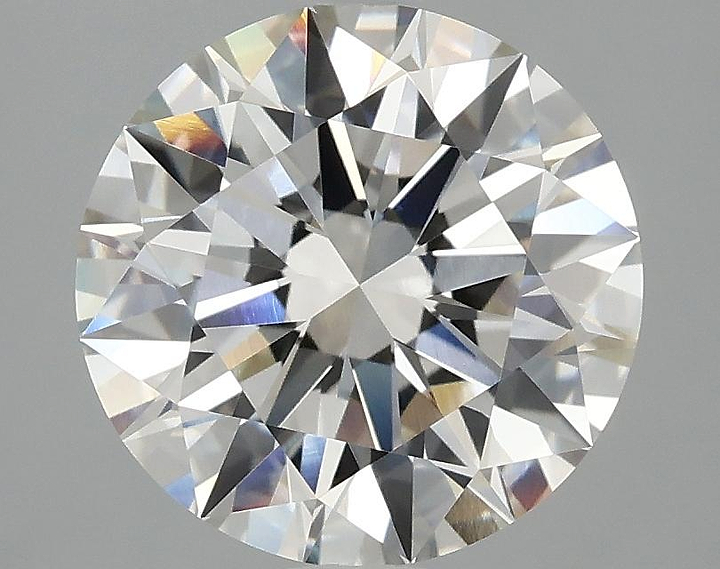 3.09 Carat Round Shaped Ideal Cut VVS2 IGI Certified Lab Grown Diamond