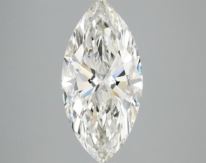 2.99 Carat Marquise Shaped Excellent Cut VVS2 IGI Certified Lab Grown Diamond