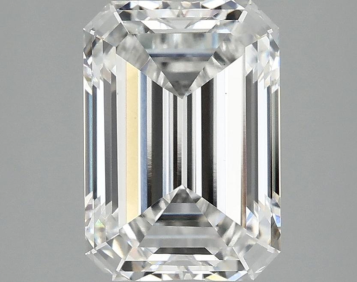 2.88 Carat Emerald Shaped Ideal Cut VS1 IGI Certified Lab Grown Diamond