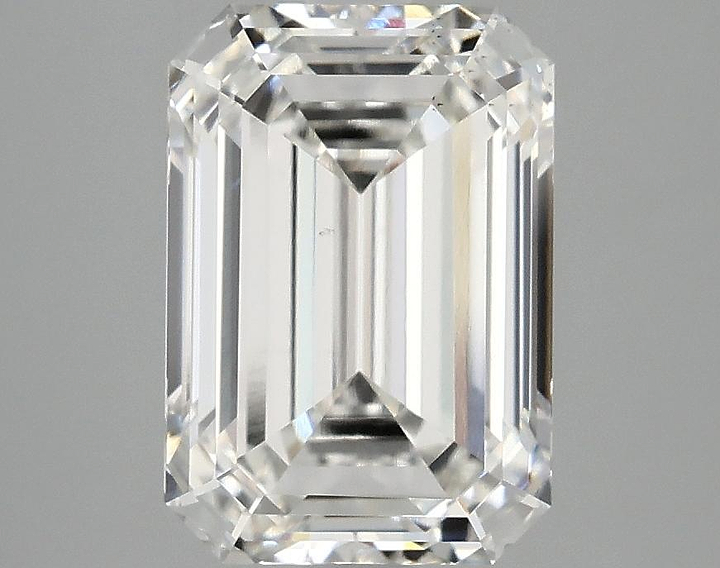 3.2 Carat Emerald Shaped Ideal Cut VS2 IGI Certified Lab Grown Diamond