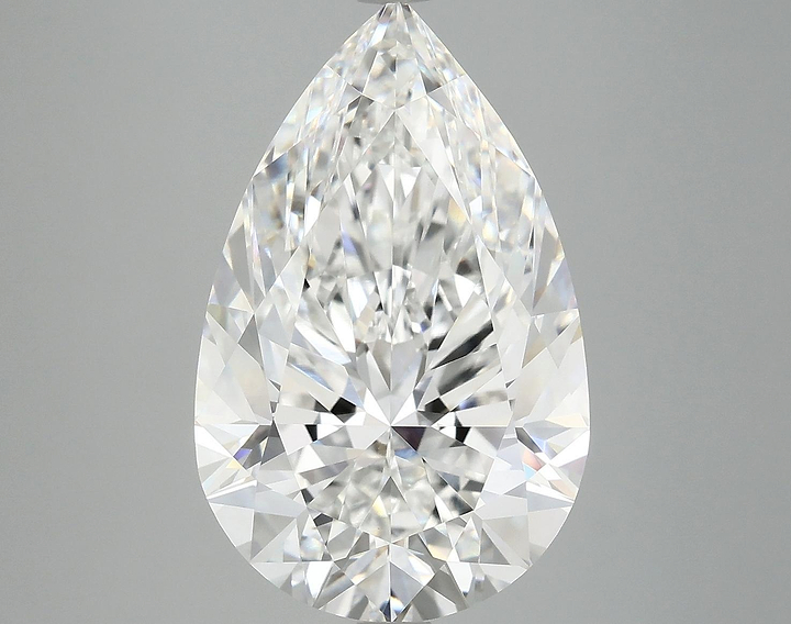 7.93 Carat Pear Shaped Ideal Cut VVS2 IGI Certified Lab Grown Diamond