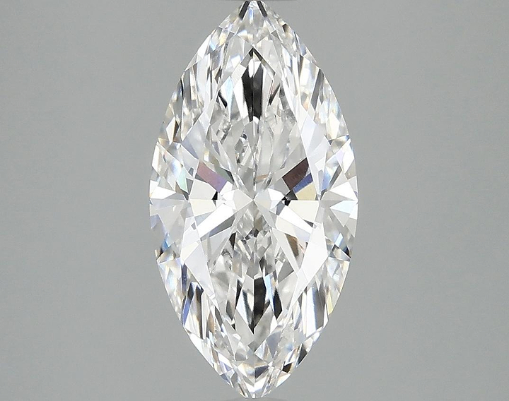 1.98 Carat Marquise Shaped Ideal Cut VVS2 IGI Certified Lab Grown Diamond