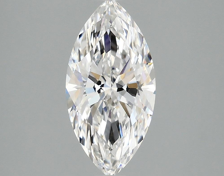 1.5 Carat Marquise Shaped Ideal Cut VVS2 IGI Certified Lab Grown Diamond