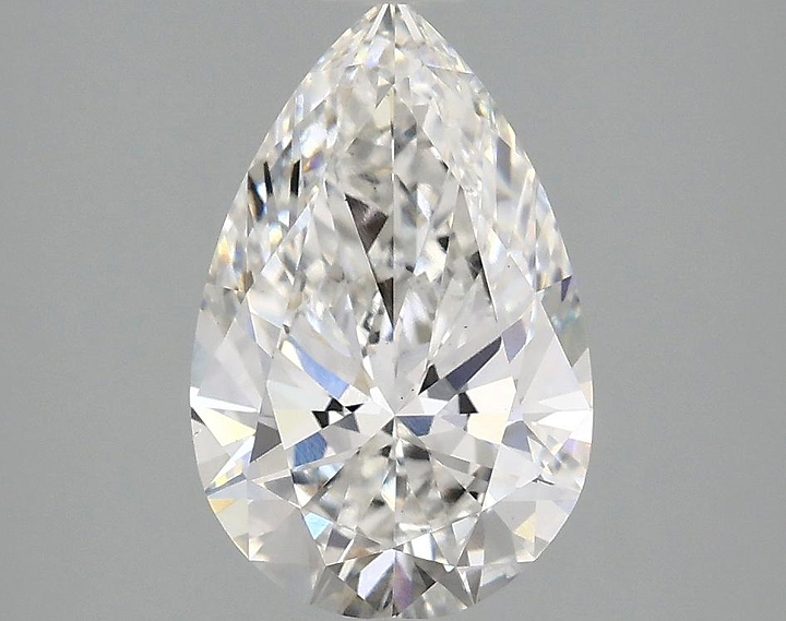 1.97 Carat Pear Shaped Ideal Cut VS1 IGI Certified Lab Grown Diamond