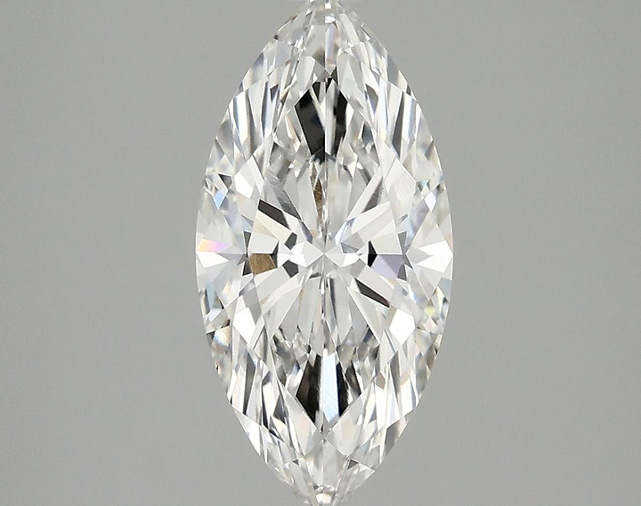 2.1 Carat Marquise Shaped Excellent Cut VS1 IGI Certified Lab Grown Diamond