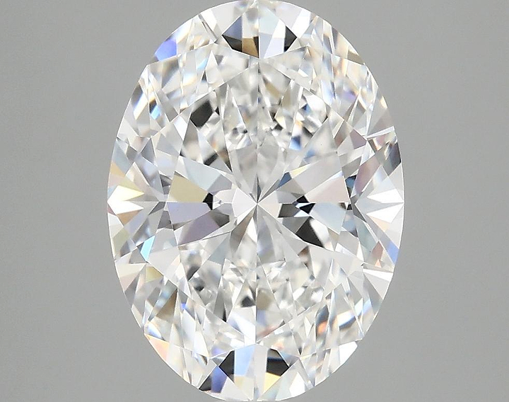 3.29 Carat Oval Shaped Excellent Cut VVS2 IGI Certified Lab Grown Diamond