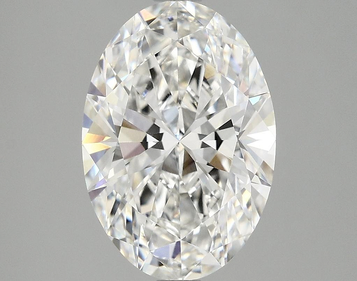 3.02 Carat Oval Shaped Ideal Cut VVS2 IGI Certified Lab Grown Diamond