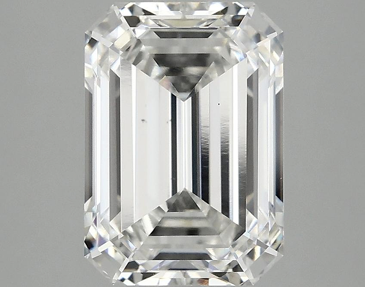 3.08 Carat Emerald Shaped Ideal Cut VS1 IGI Certified Lab Grown Diamond