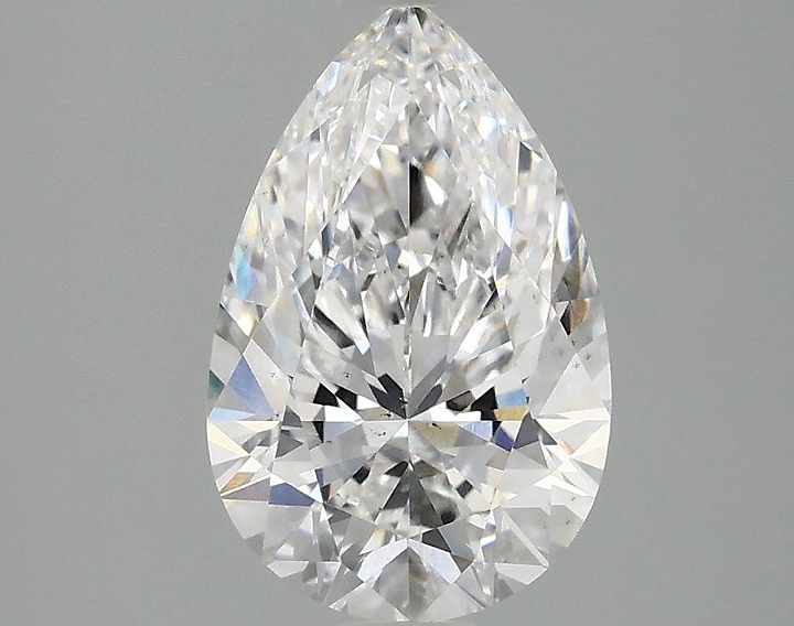 2.08 Carat Pear Shaped Ideal Cut VS2 IGI Certified Lab Grown Diamond