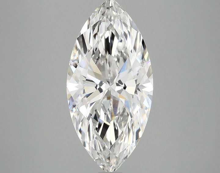 3.02 Carat Marquise Shaped Excellent Cut VS1 IGI Certified Lab Grown Diamond