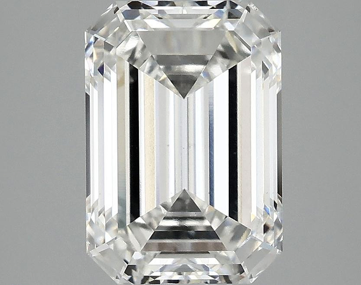 2.98 Carat Emerald Shaped Ideal Cut VS1 IGI Certified Lab Grown Diamond