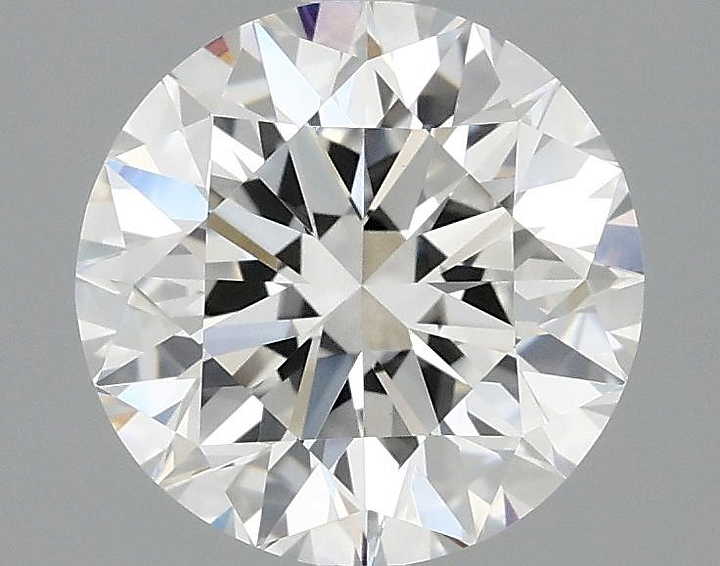 2.4 Carat Round Shaped Excellent Cut VVS2 IGI Certified Lab Grown Diamond