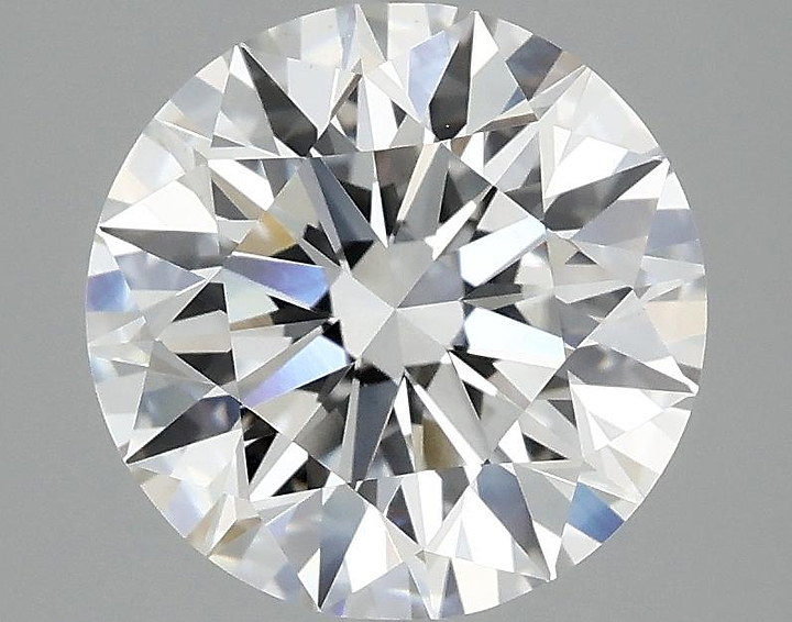 3.04 Carat Round Shaped Ideal Cut VVS2 IGI Certified Lab Grown Diamond