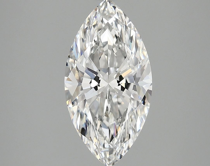 2.09 Carat Marquise Shaped Ideal Cut VVS2 IGI Certified Lab Grown Diamond