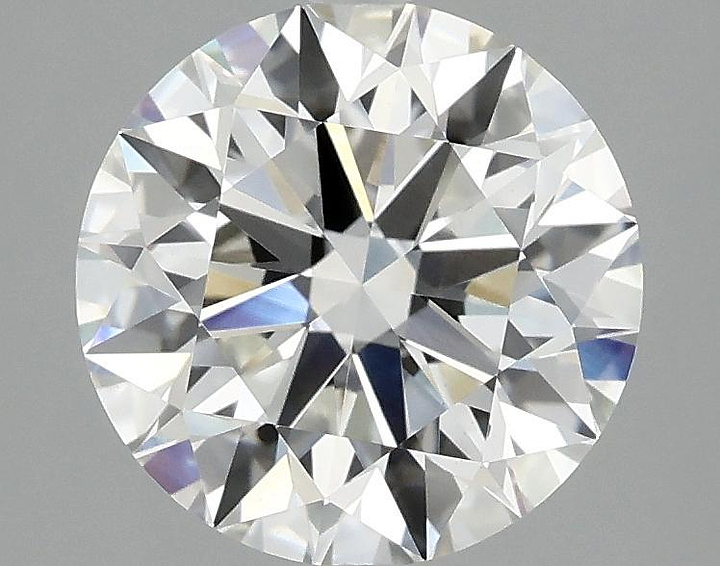 2.58 Carat Round Shaped Ideal Cut VVS2 IGI Certified Lab Grown Diamond
