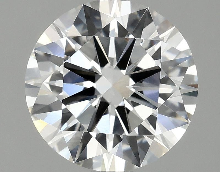 1.54 Carat Round Shaped Ideal Cut VVS2 IGI Certified Lab Grown Diamond