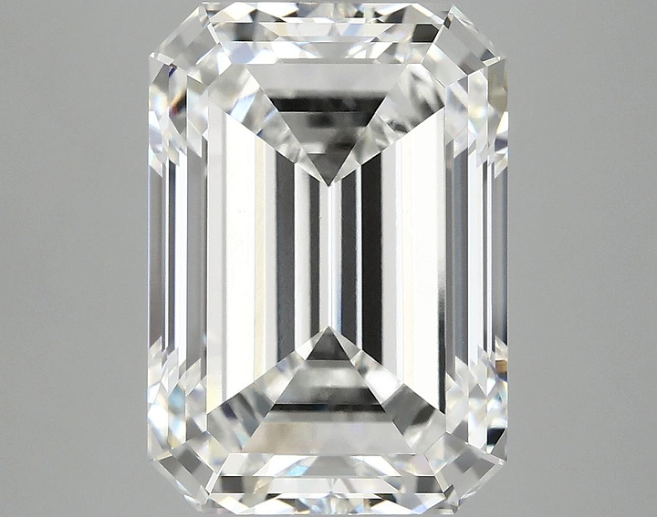 7.17 Carat Emerald Shaped Ideal Cut VVS2 IGI Certified Lab Grown Diamond