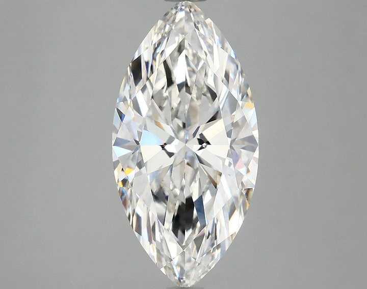 3.03 Carat Marquise Shaped Ideal Cut VVS2 IGI Certified Lab Grown Diamond