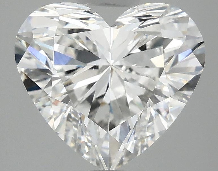 2.98 Carat Heart Shaped Ideal Cut VS1 IGI Certified Lab Grown Diamond