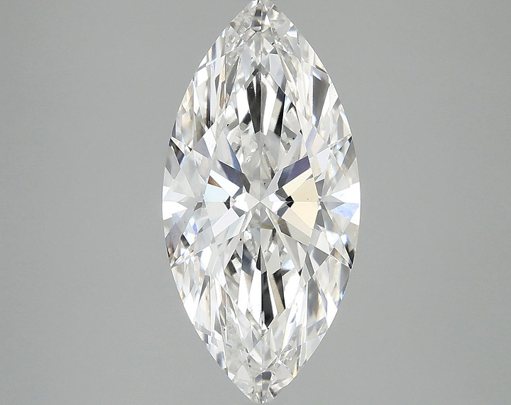 3.09 Carat Marquise Shaped Excellent Cut VS2 IGI Certified Lab Grown Diamond