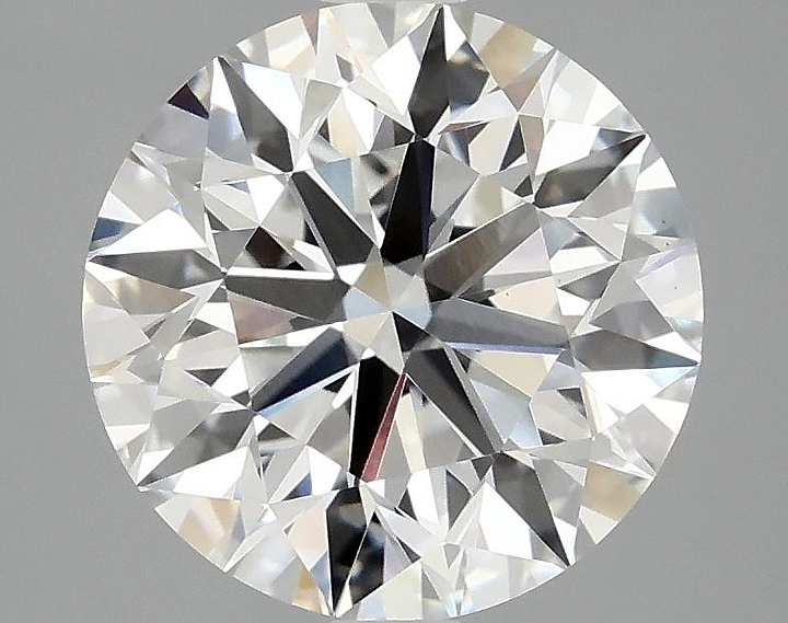3.09 Carat Round Shaped Excellent Cut VS1 IGI Certified Lab Grown Diamond