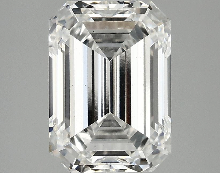 2.91 Carat Emerald Shaped Ideal Cut VS2 IGI Certified Lab Grown Diamond