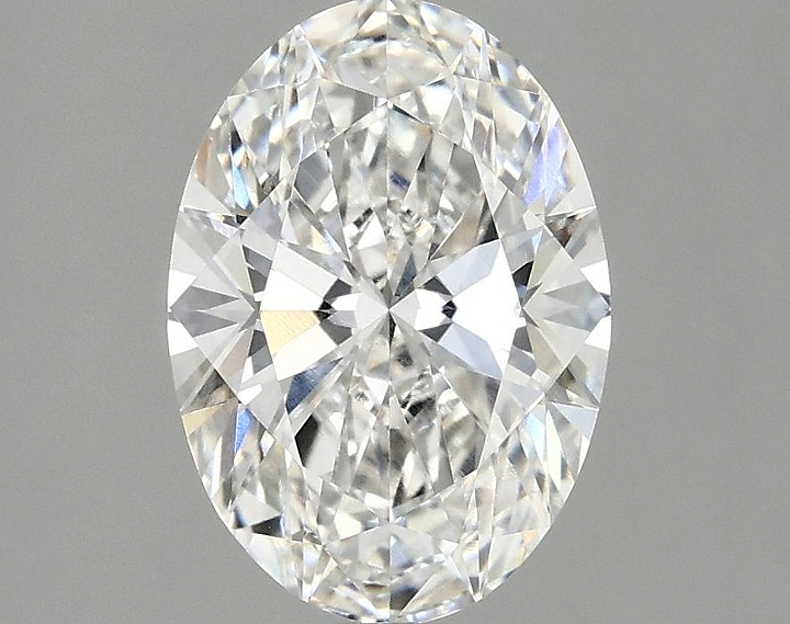 2.09 Carat Oval Shaped Ideal Cut VVS2 IGI Certified Lab Grown Diamond