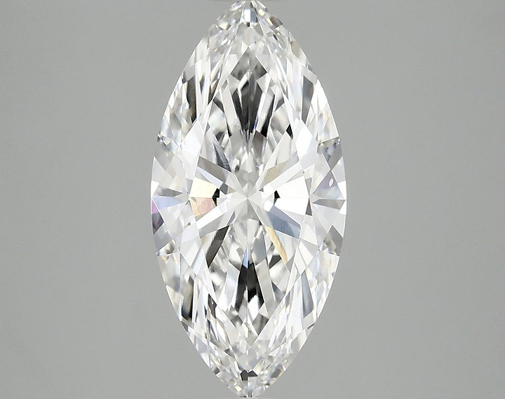 2.1 Carat Marquise Shaped Excellent Cut VS2 IGI Certified Lab Grown Diamond