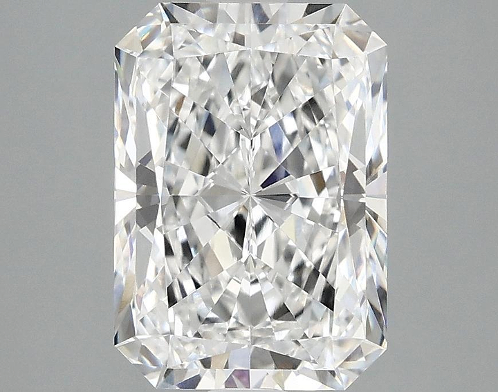 2.98 Carat Radiant Shaped Ideal Cut VVS2 IGI Certified Lab Grown Diamond