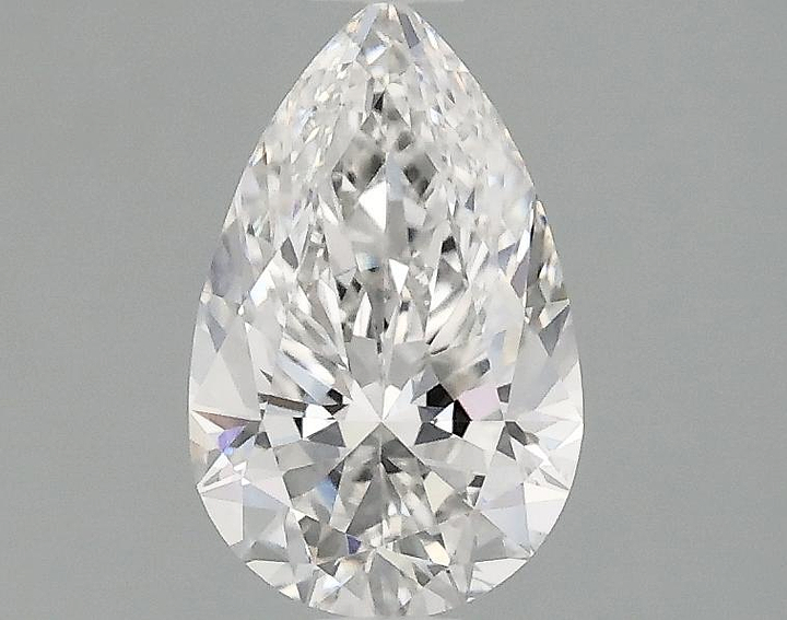 1.08 Carat Pear Shaped Ideal Cut VVS2 IGI Certified Lab Grown Diamond