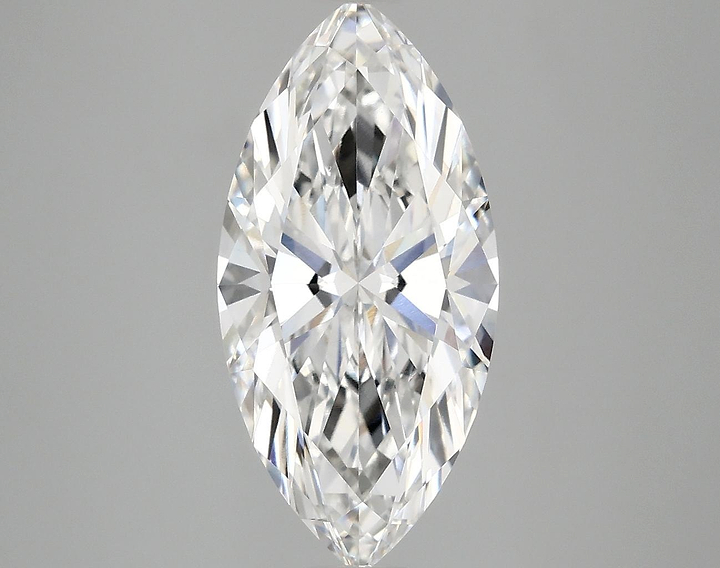 2.98 Carat Marquise Shaped Excellent Cut VS1 IGI Certified Lab Grown Diamond